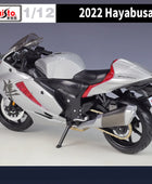Maisto 1:12 2022 SUZUKI Hayabusa Alloy Racing Motorcycle Model Diecasts Metal Toy Street Sports Motorcycle Model Childrens Gifts