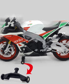 1:12 Aprilia RSV4 Alloy Racing Motorcycle Model Simulation Diecast Metal Cross-Country Motorcycle Model Collection Children Gift
