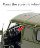 1/18 UAZ Travelers Alloy Bus Car Model Diecast Metal Touring Off-road Vehicle Car Model Simulation Sound and Light Kids Toy Gift
