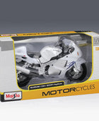 Maisto 1:12 Kawasaki Ninja ZX-14R Alloy Sports Motorcycle Model Diecast Metal Street Race Motorcycle Model Simulation - IHavePaws