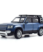 1/24 Range Rover Defender SUV Alloy Car Model Diecast & Toy Metal Off-road Vehicle Car Model Simulation Collection Kids Toy Gift Blue - IHavePaws