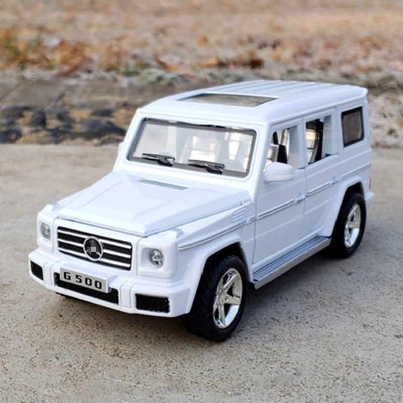 1:32 G65 G500 Alloy Car Model Diecasts Metal Toy Off-road Vehicles Car Model Simulation Sound and Light Collection Kids Toy Gift