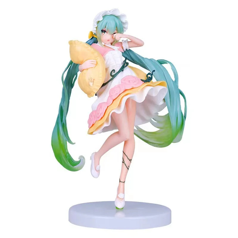 20CM New Anime Hatsune Miku Action Figure Miku Collection Model Pink Sakura Kawaiii Doll Collectible Model Toys - IHavePaws