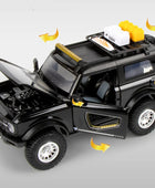 1:24 Ford Bronco Lima SUV Alloy Car Model Diecasts Metal Modified Off-road Vehicles Car Scale Model - IHavePaws