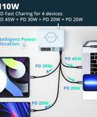 110W Quick Charge USB Charger Adapter Wireless Charger Charging Station PD USB C Fast Phone Charger For iPhone 13 12 iPad Xiaomi