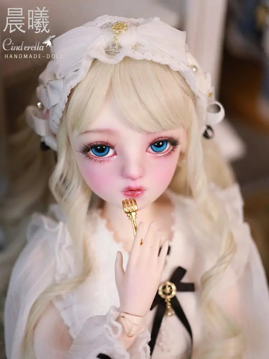 60 cm Fairy Style BJD Doll  the Best Gift for Girls Hand -painted Makeup Vinyl Dolls Replaced Beautiful Dressing Dolls with Wigs