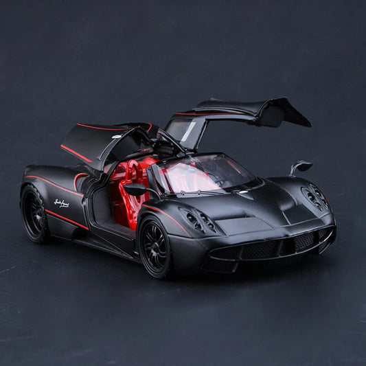 1:24 Pagani Huayra BC Alloy Sports Model Diecasts Metal Racing Car Vehicles Model Collection High Simulation Childrens Toys Gift - IHavePaws