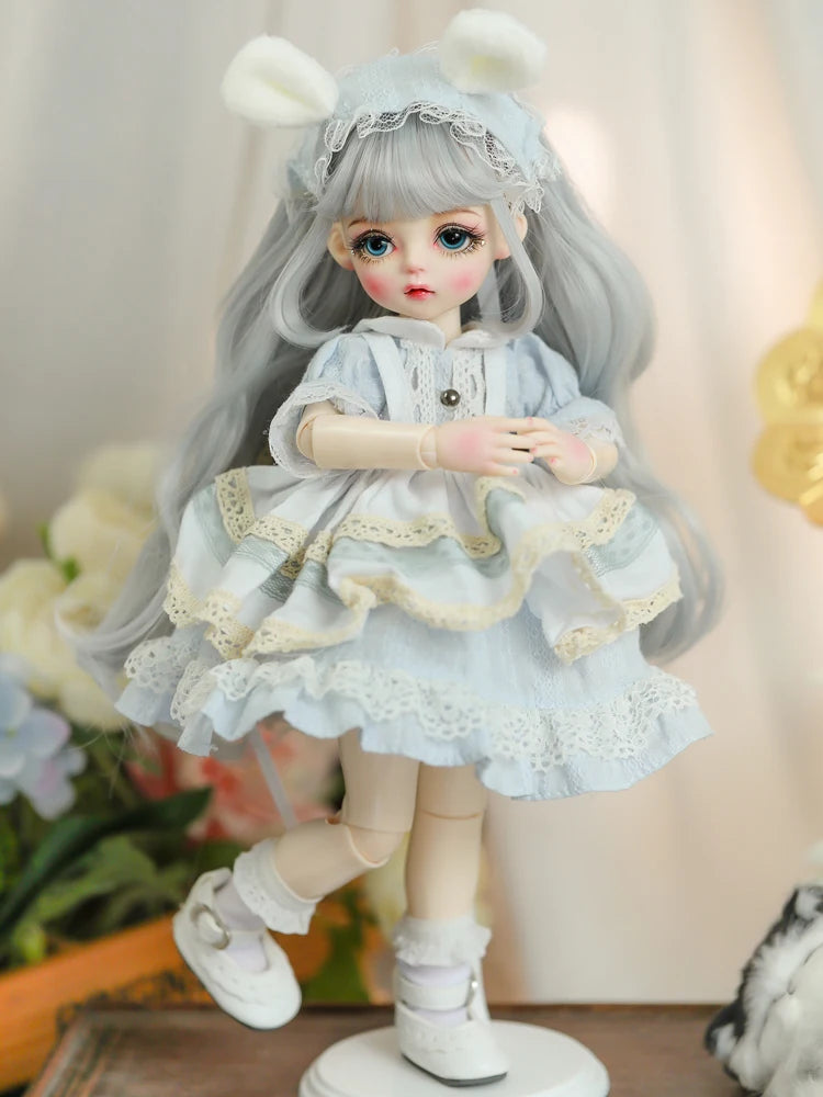 1/6 bjd doll 30cm new arrival Baby toy for girls With Clothes Change Eyes DIY Doll Best Valentine's Day Gift Handmade Nemee Doll