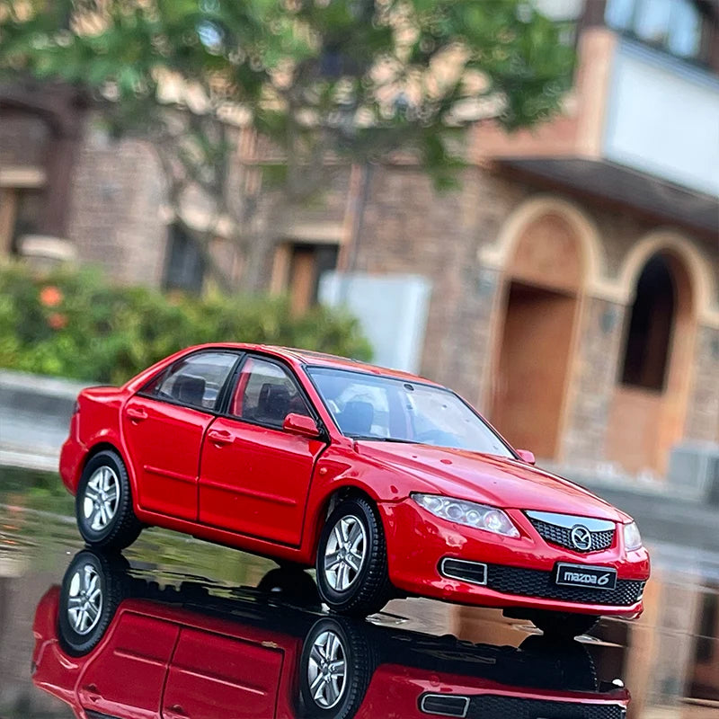 1:32 MAZDA 6 Alloy Classic Car Model Diecast & Toy Vehicle Metal Vehicle Car Model High Simulation Collection Chirdrens Toy Gift Red - IHavePaws