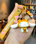 Sanrio Hello Kitty Keychain Cute Cartoon Melody Kuromi Cinnamoroll Doll Pendant Decoration Keyring Jewelry Girl&Child Gifts Toy KTM 36 - ihavepaws.com