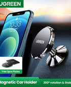 UGREEN Magnetic Car Phone Holder for iPhone 15 14 13 Pro Max Samsung Xiaomi Car Holder for Phone Dashboard Phone Holder Stand - IHavePaws