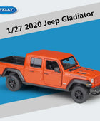 WELLY 1:27 Jeep Wrangler Rubicon Gladiator Alloy Pickup Car Model Diecasts Metal Off-Road Vehicles Car Model Childrens Toys Gift Red - IHavePaws