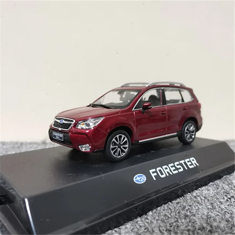 1/43 Forester XV Alloy Car Model Diecasts Metal Toy Mini Car Model Simulation Collection Kids Gifts Decoration With Base Forester - IHavePaws