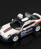 Bburago 1:24 Porsche 911 Rally Alloy Sports Car Model Diecast Metal Toy Track Racing Vehicles Car Model Simulation Children Gift