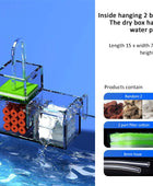 Acrylic Fish Tank Filter Dry and Wet Separation 3 in 1 2 and 1 boxes - IHavePaws