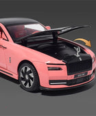 1:24 Rolls Royce Spectre Alloy Luxy New Energy Car Model Diecasts & Toy Vehicle Metal Charging Car Model Sound Light Kids Gifts - IHavePaws