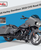 Maisto 1:18 Harley Davidson 2018 CVO Road Glide Alloy Racing Motorcycle Model Diecast Street Motorcycle Model Childrens Toy Gift Gray retail box - IHavePaws