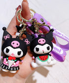 1PC Cute Sanrio Series Keychain For Men Colorful Keyring Accessories For Bag Key Purse Backpack Birthday Gifts - ihavepaws.com