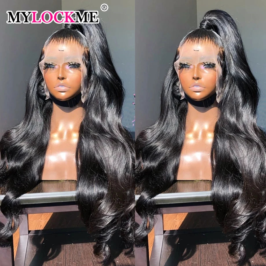 Body Wave 13x4 13x6 Lace Front Human Hair Wigs For Women Brazilian Transparent 360 Lace Frontal Wig 4x4 Closure Wig