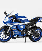 1:12 YZF-R1M Alloy Racing Motorcycle Model Diecast Street Cross-Country Motorcycle Model Simulation Blue - IHavePaws