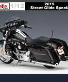 Maisto 1:12 Harley 2015 Street Glide Special Alloy Travel Motorcycle Model Diecast - IHavePaws