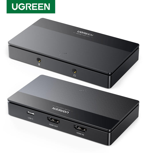 UGREEN HDMI Video Capture Card 4K60Hz HDMI to USB/Type-C Video Grabber Box for Computer Camera Live Stream Record Meeting video capture - IHavePaws