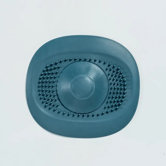 Silicone Kitchen Sink Plug Shower Filter Drain Cover Stopper blue - IHavePaws
