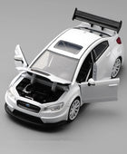 1/24 Subarus WRX STI Alloy Sports Car Model Diecast Metal Toy Racing Car Vehicles Model Simulation Collection Childrens Toy Gift