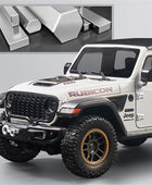Large Size 1:18 Jeeps Wrangler Rubicon Alloy Car Model Diecasts Metal Off-road Vehicles Car Model Sound and Light Kids Toys Gift
