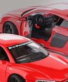1:24 AUDI R8 V10 Plus Alloy Performance Sports Car Model Diecast Metal Toy Racing Car Scale Model - IHavePaws