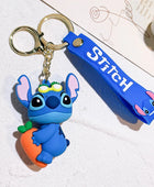 Creative Cartoon 3d Silicone Stitch Pendant Keychain for Women Men Teens Backpack Bag Car Keys Accessories Gifts SDZ 30 - ihavepaws.com