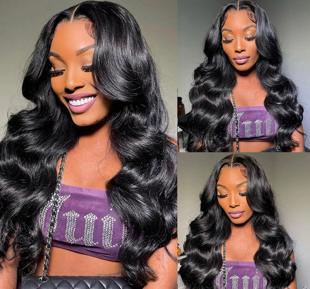 Body Wave 13x4 13x6 Lace Front Human Hair Wigs For Women Brazilian Transparent 360 Lace Frontal Wig 4x4 Closure Wig