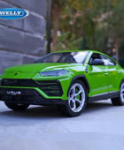 WELLY 1:24 Lamborghini URUS SUV Alloy Sports Car Model Diecasts Metal Racing Car Model Simulation Collection Childrens Toys Gift - IHavePaws