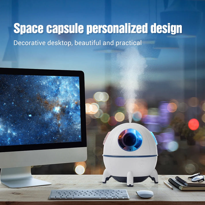 Desktop Space Capsule Humidifier