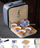 Handmade Tea Ceremony Exquisite Stone Grinding Shape Tea Set 05 - IHavePaws