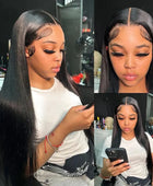 Straight Lace Front Wigs Human Hair 180% Density 13x4 13x6 HD Lace Frontal Wigs for Women Human Hair 360 Full Lace Front Wigs