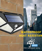 100 LED Outdoor Solar Wall Lights Waterproof with Motion Sensor - IHavePaws