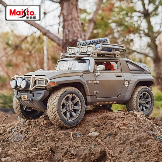 Maisto 1:24 Hummer HX Concept Alloy Car Model Diecast Metal Modified Off-road Vehicles Car Model Simulation Collection Kids Gift