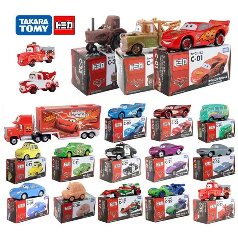 Takara Tomy Tomica Disney Pixar Cars Century Model Diecast Miniature Scale Game Racing Car Vehicles Model Boys Toy Children Gift