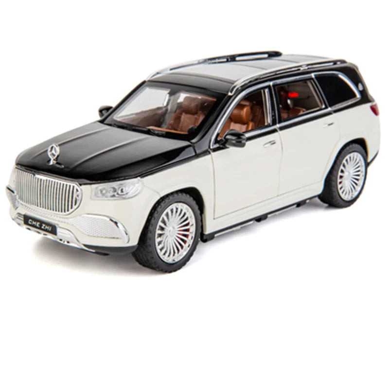 1:24 Maybach GLS GLS600 Alloy Luxury Car Model Simulation Diecasts Metal Toy Vehicles Car Model White - IHavePaws