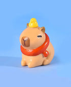 Resin Miniature Capybara Figurines Multicolor DIY Cartoon Capybara Statue Accessories Car Ornament Mini Animals Figurine 8 - IHavePaws
