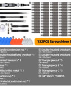 Precision Screwdriver Set 132 in 1 Magnetic Screw Driver Bits Torx Hex Bits Computer Phone Professional Handle Repair Tool Kit - IHavePaws