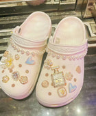Luxury Rhinestone Pearl Charms for Croc Designer DIY Gem Shoes Decaration Charm for Crocs Clogs Kids Women Girls Gifts G - IHavePaws