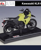 Maisto 1:18 Kawasaki KLR 650 Alloy Racing Motorcycle Model Diecast Metal Street Sports Motorcycle Model Collection Kids Toy Gift
