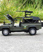 1/32 Defender Alloy Reconnaissance Car Model Diecast Metal Military Combat Off-road Vehicles Armored Car Model Children Toy Gift