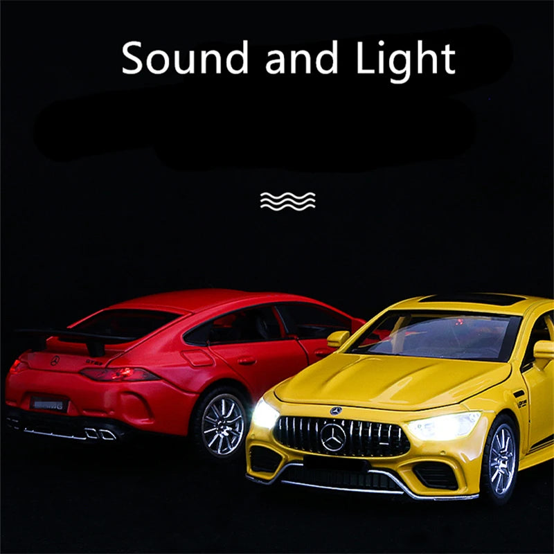 1:32 GT63S Coupe Alloy Sports Car Model Diecasts & Toy Vehicles Metal Car Model Simulation Sound and Light Collection Kids Gifts - IHavePaws