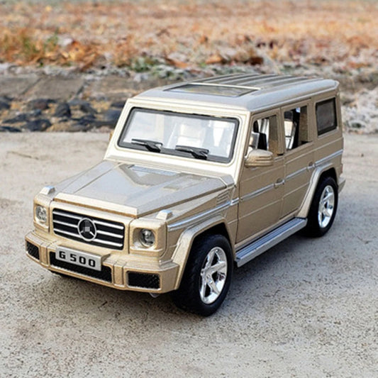 1:32 G65 G500 Alloy Car Model Diecasts Metal Toy Off-road Vehicles Car Model Simulation Sound and Light Collection Kids Toy Gift