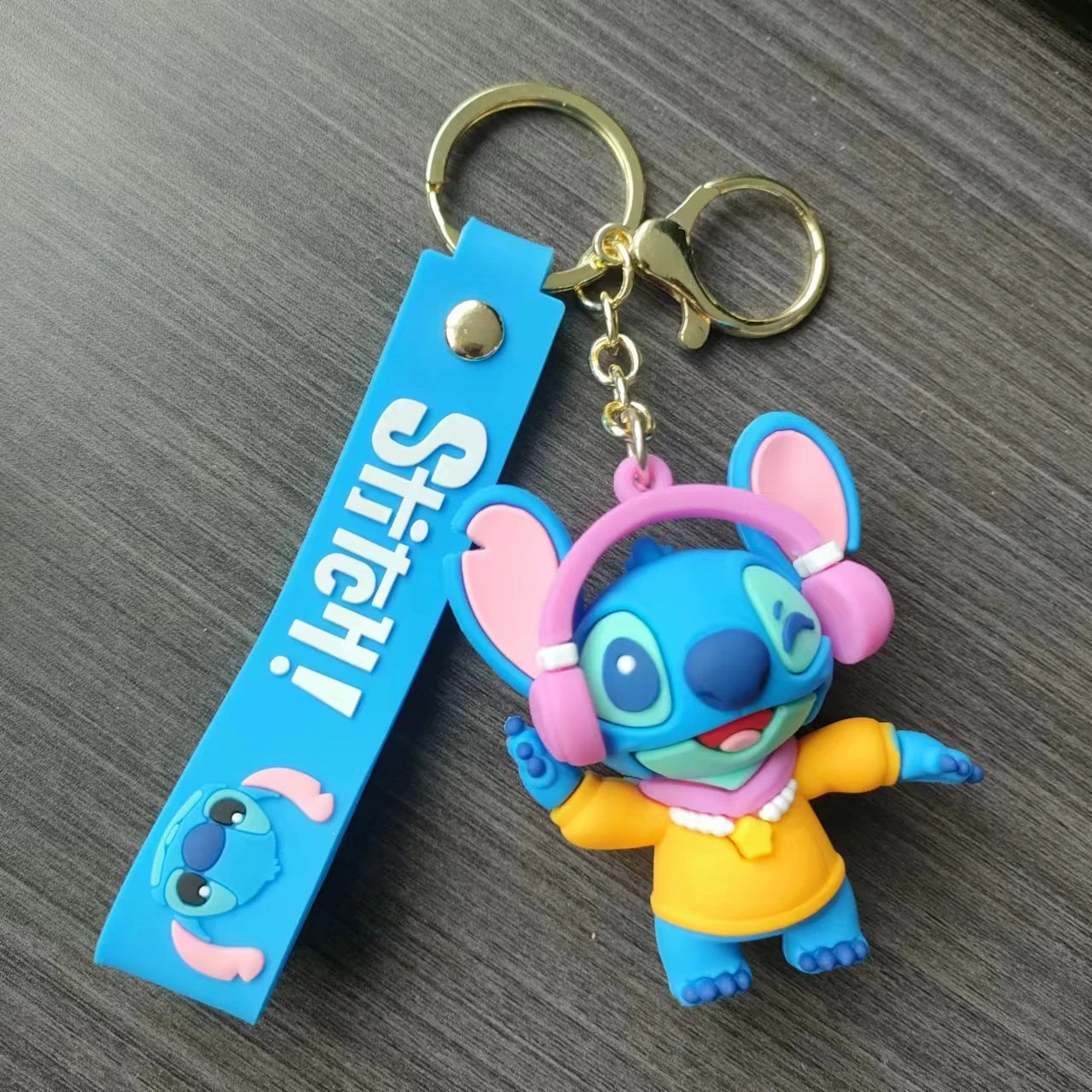 New Anime Disney Keychain Cartoon Mickey Mouse Minnie Lilo & Stitch Cute Doll Keyring Ornament Key Chain Pendant Kids Toys Gifts 24 - ihavepaws.com