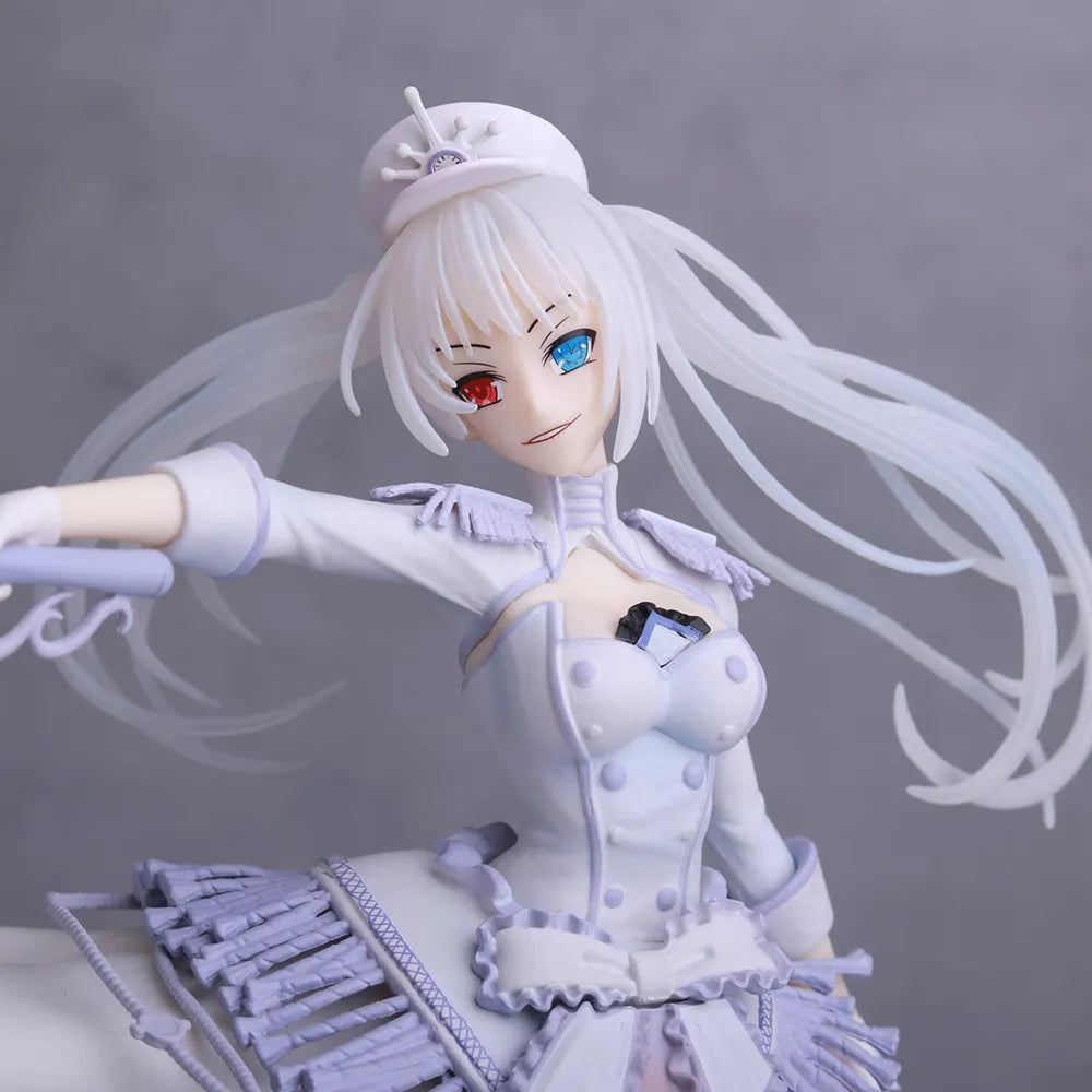 Anime DATE A LIVE Tokisaki Kurumi Action Figure White Hair Gueen Figure Model Doll - IHavePaws