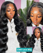 30 Inch HD Transparent 13x4 13x6 Pre Plucked Body Wave Lace Frontal Wig Human Hair Brazilian Lace Front Wig Women